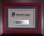 Framed Plaque award FR34